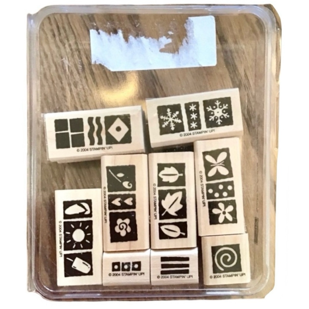 Stampin’ Up! 2004 “Suitable for Framing” Rubber Stamp Set